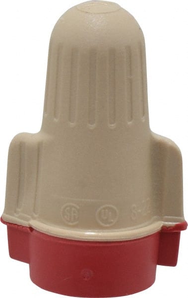 3M - 2, 18 to 5, 12 AWG, 600 Volt, Flame Retardant, Wing Twist On Wire Connector - Industrial Tool & Supply