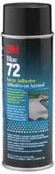 3M - 24 oz Aerosol Blue Spray Adhesive - Flammable, Series 72 - Industrial Tool & Supply