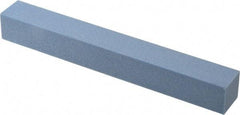 Norton - 80 Grit Aluminum Oxide Square Polishing Stone - Medium Grade, 1" Wide x 8" Long x 1" Thick - Industrial Tool & Supply