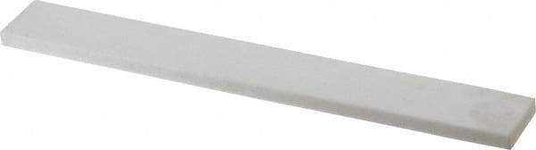 Norton - 100 Grit Aluminum Oxide Rectangular Polishing Stone - Fine Grade, 1" Wide x 8" Long x 1/4" Thick - Industrial Tool & Supply