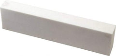 Norton - 100 Grit Aluminum Oxide Rectangular Polishing Stone - Fine Grade, 2" Wide x 8" Long x 1" Thick - Industrial Tool & Supply