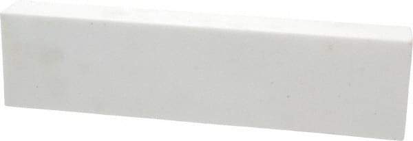 Norton - 120 Grit Aluminum Oxide Rectangular Polishing Stone - Fine Grade, 2" Wide x 8" Long x 1" Thick - Industrial Tool & Supply