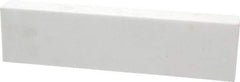Norton - 120 Grit Aluminum Oxide Rectangular Polishing Stone - Fine Grade, 2" Wide x 8" Long x 1" Thick - Industrial Tool & Supply