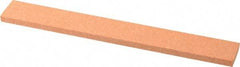 Norton - 150 Grit Aluminum Oxide Rectangular Polishing Stone - Very Fine Grade, 1" Wide x 8" Long x 1/4" Thick - Industrial Tool & Supply