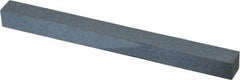 Made in USA - 150 Grit Aluminum Oxide Square Polishing Stone - Very Fine Grade, 1/2" Wide x 6" Long x 1/2" Thick - Industrial Tool & Supply