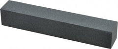 Made in USA - 150 Grit Aluminum Oxide Square Polishing Stone - Very Fine Grade, 1" Wide x 6" Long x 1" Thick - Industrial Tool & Supply