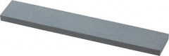 Made in USA - 180 Grit Aluminum Oxide Rectangular Polishing Stone - Very Fine Grade, 1" Wide x 6" Long x 1/4" Thick - Industrial Tool & Supply