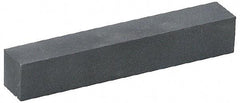 Value Collection - 220 Grit Silicon Carbide Rectangular Polishing Stone - Very Fine Grade, 1/4" Wide x 6" Long x 1/16" Thick - Industrial Tool & Supply