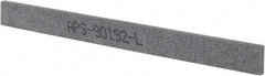 Value Collection - 180 Grit Silicon Carbide Rectangular Polishing Stone - Very Fine Grade, 1/2" Wide x 6" Long x 1/8" Thick - Industrial Tool & Supply
