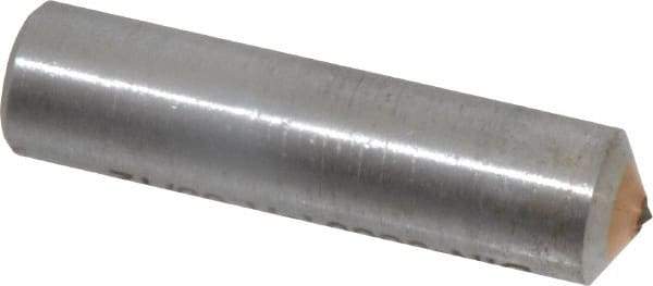 Norton - 1/4 Carat Single Point Diamond Dresser - 2" Long x 1/2" Shank Diam - Industrial Tool & Supply