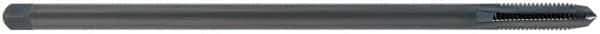 OSG - 7/16-14 UNC, 4 Flute Plug Hand Pulley Tap - High Speed Steel, Oxide Finish, Right Hand Flute, H3 Thread Limit, 8" OAL, 0.444" Shank Diam - Industrial Tool & Supply