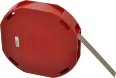 Starrett - 0.004 Inch Thick x 7.62 m Long x 1/2 Inch Wide, Feeler Stock Roll - Tempered Steel - Industrial Tool & Supply