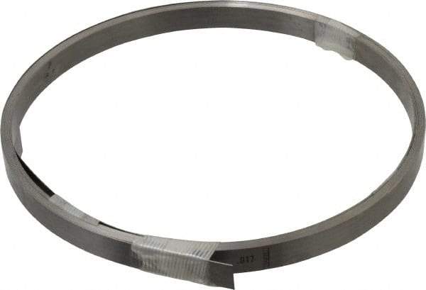Starrett - 0.017 Inch Thick x 7.62 m Long x 1/2 Inch Wide, Feeler Stock Roll - Tempered Steel - Industrial Tool & Supply