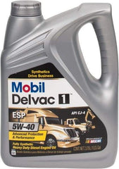 Mobil - 1 Gal Synthetic Engine Oil - Grade 5W-40 - Industrial Tool & Supply