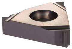 Kennametal - 16ER External Right Hand ISO Laydown Threading Insert - Grade KC5010, TiAlN Coated Carbide, 9.53mm Inscribed Circle - Industrial Tool & Supply