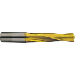 M.A. Ford - 7/16" 135° Spiral Flute Solid Carbide Screw Machine Drill Bit - Industrial Tool & Supply