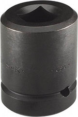 SK - 1" Drive, Budd Wheel Socket - 6 Points, 4-1/2" OAL - Industrial Tool & Supply