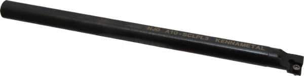 Kennametal - 19.56mm Min Bore Diam, 254mm OAL, 5/8" Shank Diam, A-SCLP Indexable Boring Bar - CP.. Insert, Screw Holding Method - Industrial Tool & Supply