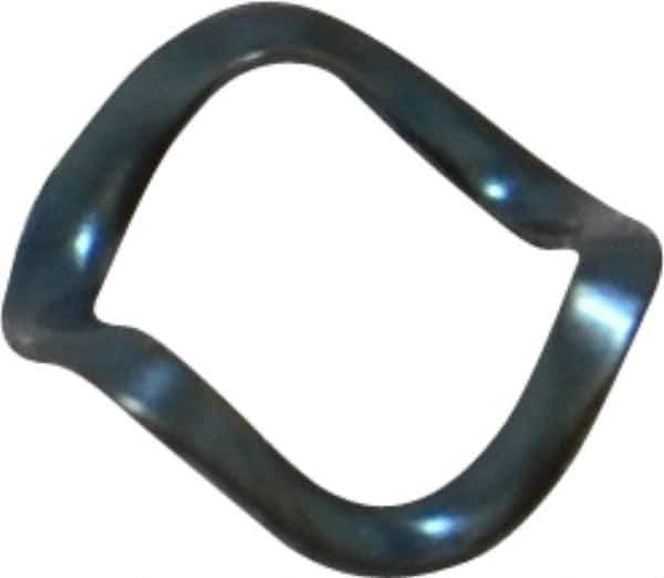 Made in USA - #8 Screw, 0.187" ID x 0.265" OD, Grade 17-7 PH-A Stainless Steel Triple Wave Washer - 0.008" Thick, 0.06" Overall Height, 0.004" Deflection - Industrial Tool & Supply
