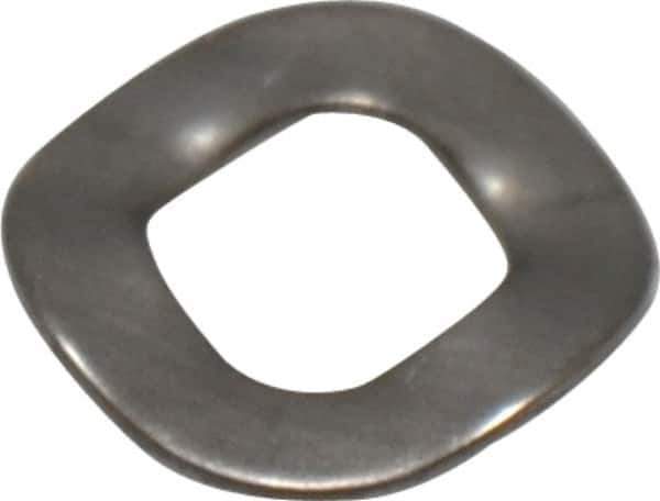 Made in USA - #10 Screw, 0.203" ID x 0.368" OD, Grade 17-7 PH-A Stainless Steel Triple Wave Washer - 0.016" Thick, 0.045" Overall Height, 0.003" Deflection - Industrial Tool & Supply