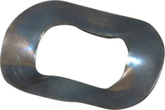 Made in USA - 1/4-5/16" Screw, 0.29" ID x 0.531" OD, Grade 17-7 PH-A Stainless Steel Triple Wave Washer - 0.01" Thick, 0.07" Overall Height, 0.011" Deflection - Industrial Tool & Supply