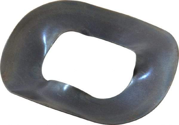 Made in USA - 7/16-1/2" Screw, 0.455" ID x 0.87" OD, Grade 17-7 PH-A Stainless Steel Triple Wave Washer - 0.01" Thick, 0.094" Overall Height, 0.029" Deflection - Industrial Tool & Supply