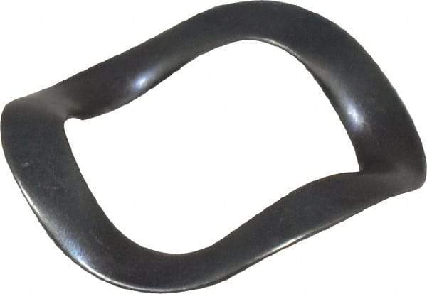 Made in USA - 1/2-9/16" Screw, 0.53" ID x 0.78" OD, Grade 17-7 PH-A Stainless Steel Triple Wave Washer - 0.012" Thick, 0.125" Overall Height, 0.023" Deflection - Industrial Tool & Supply