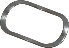 Made in USA - 7/8-15/16" Screw, 0.921" ID x 1.105" OD, Grade 17-7 PH-A Stainless Steel Triple Wave Washer - 0.02" Thick, 0.132" Overall Height, 0.033" Deflection - Industrial Tool & Supply