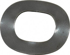 Made in USA - 7/16" Screw, 0.474" ID x 0.815" OD, Grade 1074-1095 Spring Steel Triple Wave Washer - 0.02" Thick, 0.07" Overall Height, 0.014" Deflection, 88.22 Lb at Deflection - Industrial Tool & Supply