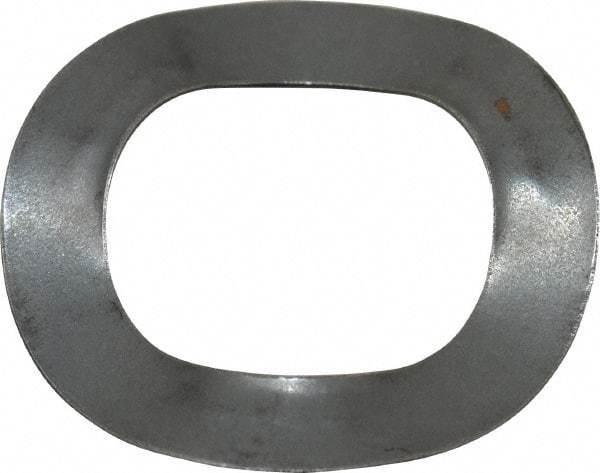 Made in USA - 5/8" Screw, 0.642" ID x 1" OD, Grade 1074-1095 Spring Steel Triple Wave Washer - 0.016" Thick, 0.105" Overall Height, 0.029" Deflection, 42.67 Lb at Deflection - Industrial Tool & Supply