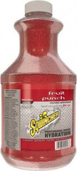 Sqwincher - 64 oz Bottle Fruit Punch Activity Drink - Liquid Concentrate, Yields 5 Gal - Industrial Tool & Supply