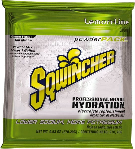 Activity Drink: 9.53 oz, Pack, Lemon-Lime, Powder, Yields 1 gal Powdered, Yields 1 Gal