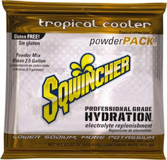 Sqwincher - 23.83 oz Pack Tropical Cooler Activity Drink - Powdered, Yields 2.5 Gal - Industrial Tool & Supply