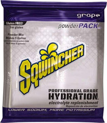 Sqwincher - 47.66 oz Pack Grape Activity Drink - Powdered, Yields 5 Gal - Industrial Tool & Supply