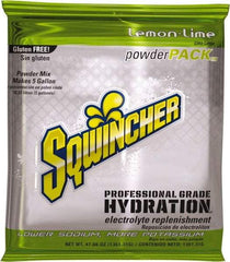 Sqwincher - 47.66 oz Pack Lemon-Lime Activity Drink - Powdered, Yields 5 Gal - Industrial Tool & Supply