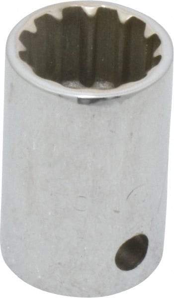 Proto - 1/2" Drive, 9/16" Socket, Spline Socket - 12 Points, 1-7/16" OAL - Industrial Tool & Supply