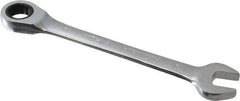 Blackhawk by Proto - 14mm 12 Point Combination Wrench - 15° Head Angle, 7-3/32" OAL, Steel, Chrome Finish - Industrial Tool & Supply