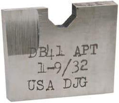 APT - 1-9/32 Inch Diameter, 3/16 Inch Thick, High Speed Steel Auxiliary Pilot Blade - Series D - Industrial Tool & Supply