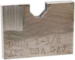 APT - 1-3/8 Inch Diameter, 3/16 Inch Thick, High Speed Steel Auxiliary Pilot Blade - Series D - Industrial Tool & Supply