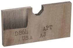 APT - 2 Inch Diameter, 3/16 Inch Thick, High Speed Steel Auxiliary Pilot Blade - Series D, DX15 Auxiliary Pilot Required - Industrial Tool & Supply
