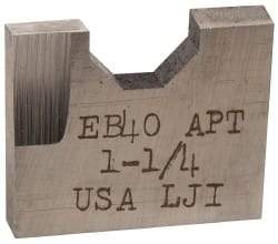 APT - 1-1/4 Inch Diameter, 1/4 Inch Thick, High Speed Steel Auxiliary Pilot Blade - Series E - Industrial Tool & Supply