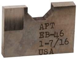 APT - 1-7/16 Inch Diameter, 1/4 Inch Thick, High Speed Steel Auxiliary Pilot Blade - Series E - Industrial Tool & Supply