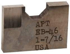 APT - 1-7/16 Inch Diameter, 1/4 Inch Thick, High Speed Steel Auxiliary Pilot Blade - Series E - Industrial Tool & Supply
