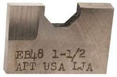 APT - 1-1/2 Inch Diameter, 1/4 Inch Thick, High Speed Steel Auxiliary Pilot Blade - Series E - Industrial Tool & Supply