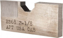 APT - 2-1/8 Inch Diameter, 1/4 Inch Thick, High Speed Steel Auxiliary Pilot Blade - Series E, EX20 Auxiliary Pilot Required - Industrial Tool & Supply