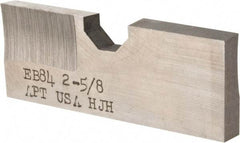 APT - 2-5/8 Inch Diameter, 1/4 Inch Thick, High Speed Steel Auxiliary Pilot Blade - Series E, EX25 Auxiliary Pilot Required - Industrial Tool & Supply