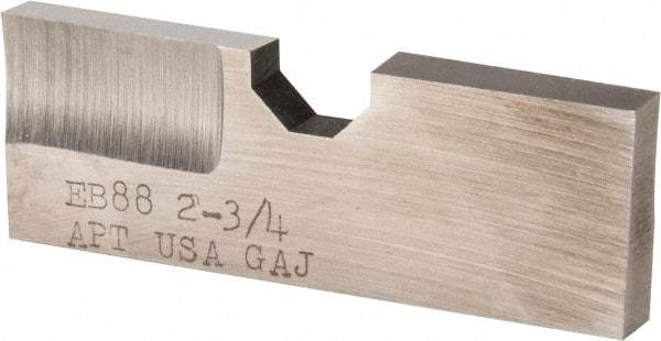 APT - 2-3/4 Inch Diameter, 1/4 Inch Thick, High Speed Steel Auxiliary Pilot Blade - Series E, EX25 Auxiliary Pilot Required - Industrial Tool & Supply