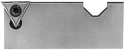 APT - 2-1/4 Inch Hole Using TPGH 321, Carbide Auxiliary Pilot Blade - Series E, EX20 Auxiliary Pilot Required, Indexable Insert Blade - Industrial Tool & Supply