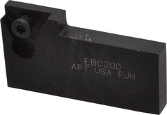 APT - 2 to 2-3/4 Inch Adjustable Blade, Carbide Auxiliary Pilot Blade - Series E, EX20 Auxiliary Pilot Required, Indexable Insert Blade - Industrial Tool & Supply