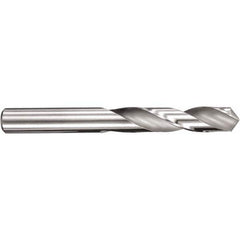 SGS - 7mm 145° Spiral Flute Solid Carbide Screw Machine Drill Bit - Industrial Tool & Supply